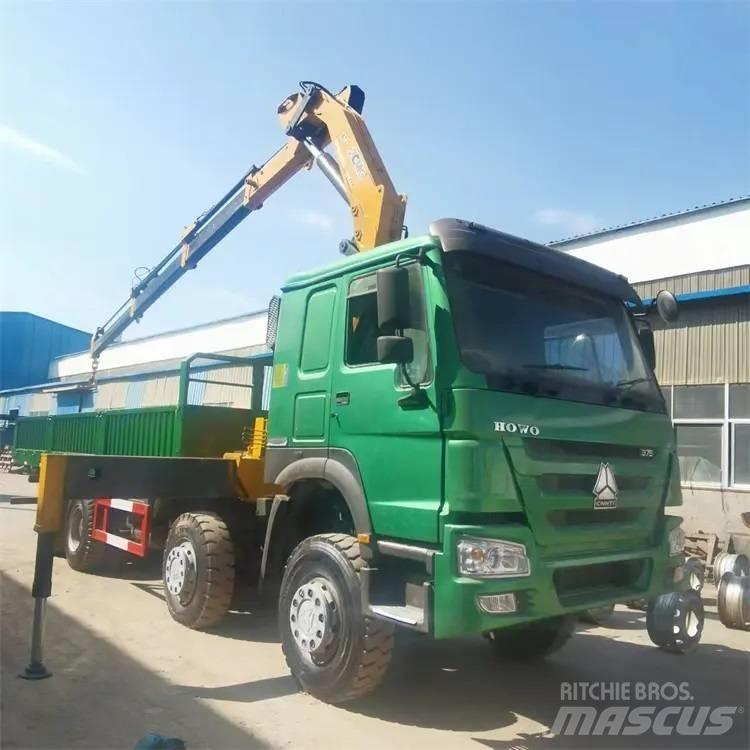 Howo 375 8x4 Araç üzeri vinçler
