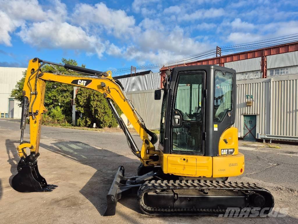 CAT 304 E 2 CR Mini ekskavatörler, 7 tona dek