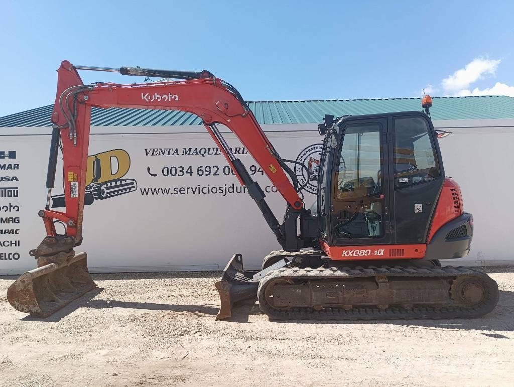 Kubota KX 080-4 Midi ekskavatörler 7 - 12 t