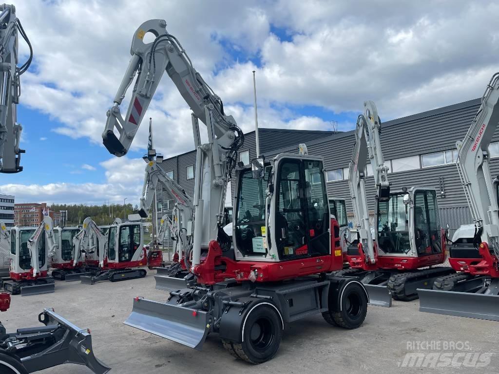 Takeuchi TB 370W Lastik tekerli ekskavatörler
