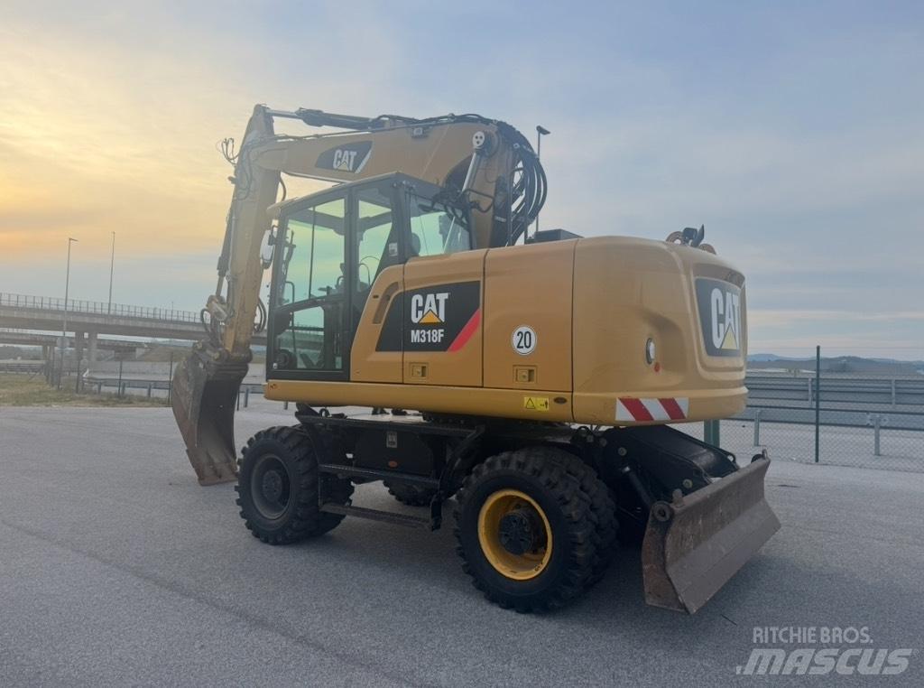 CAT M 318 F Lastik tekerli ekskavatörler