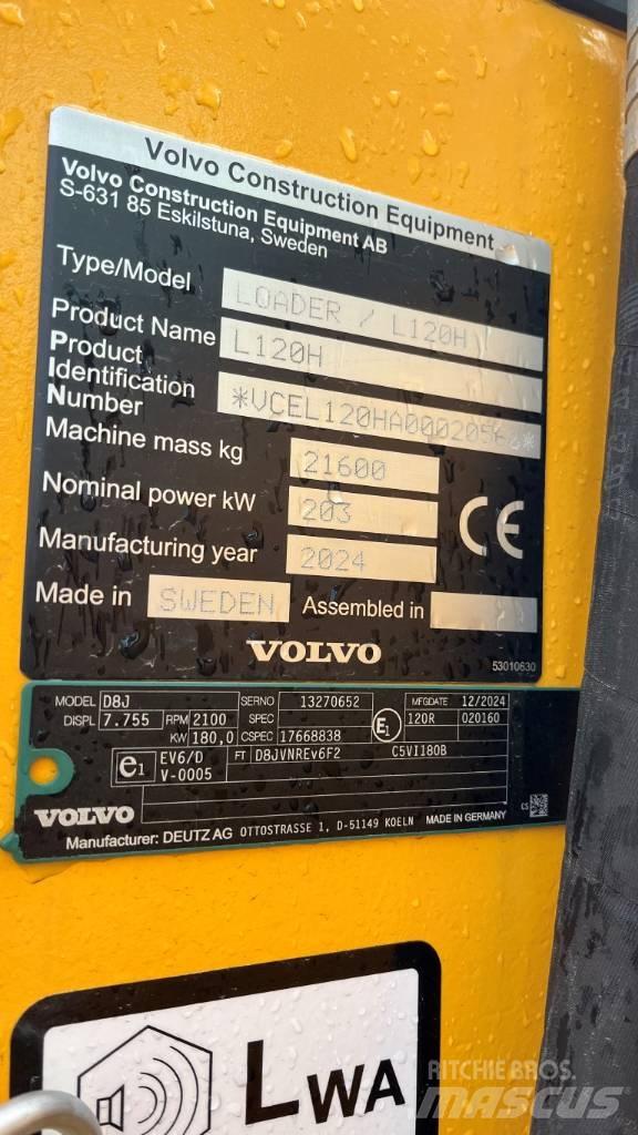 Volvo L120H Tekerlekli yükleyiciler
