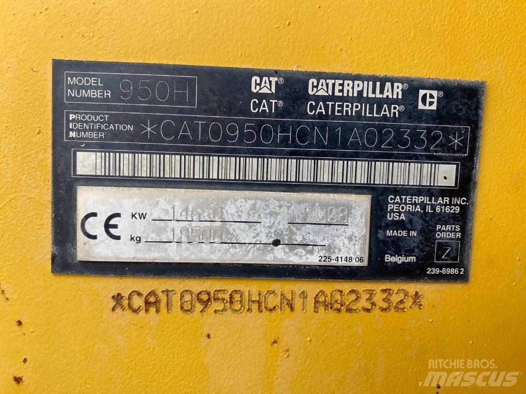 CAT 950 H Tekerlekli yükleyiciler
