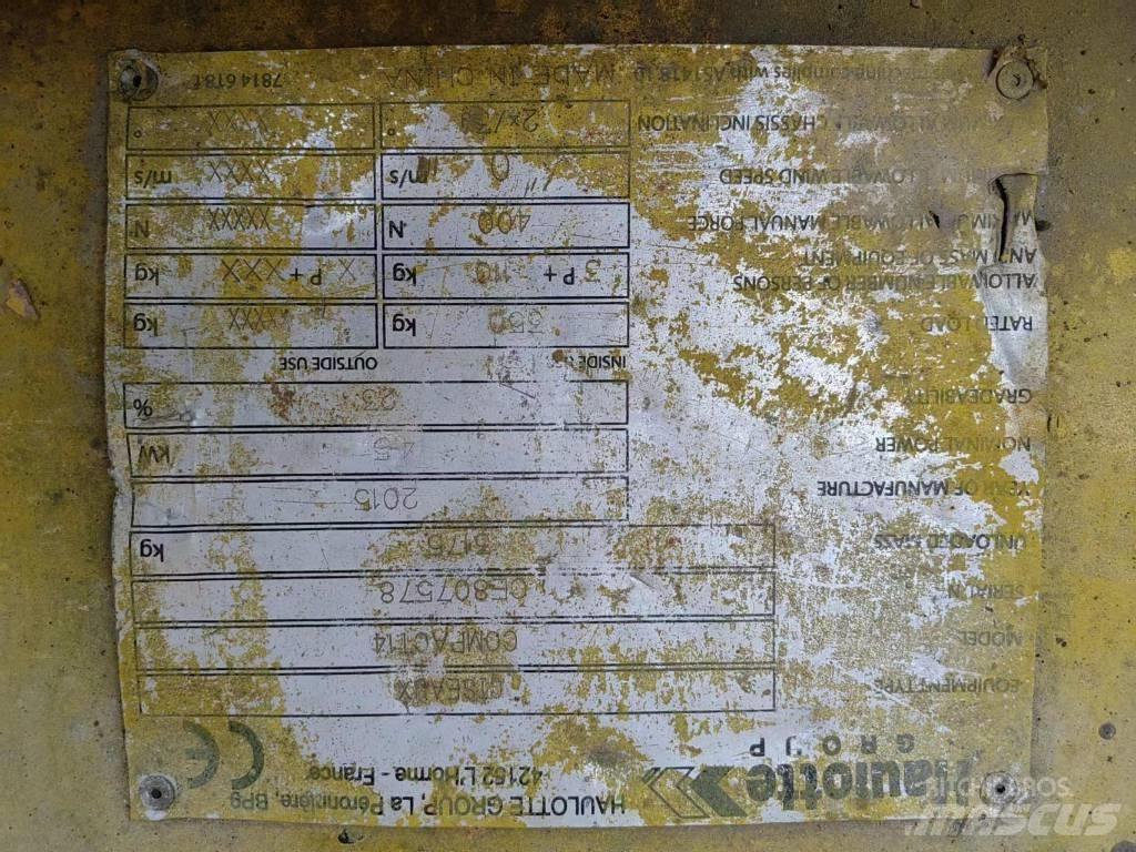 Haulotte COMPACT 14 Makasli platformlar