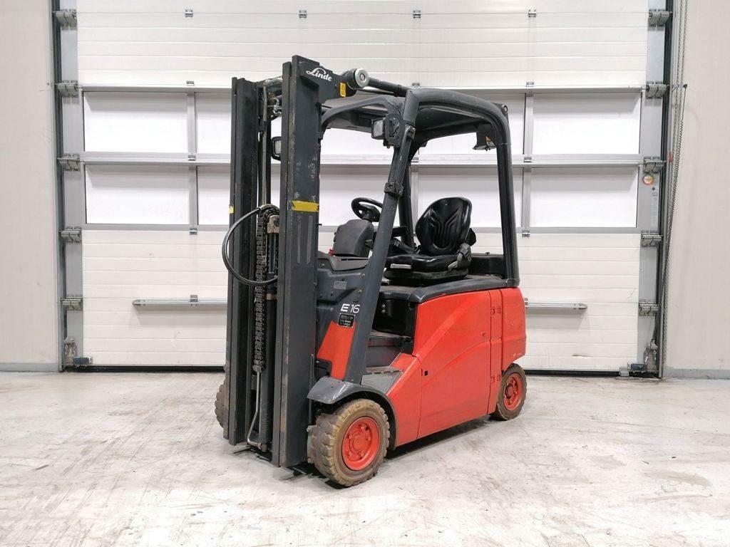 Linde E16PH-01 Elektrikli forkliftler