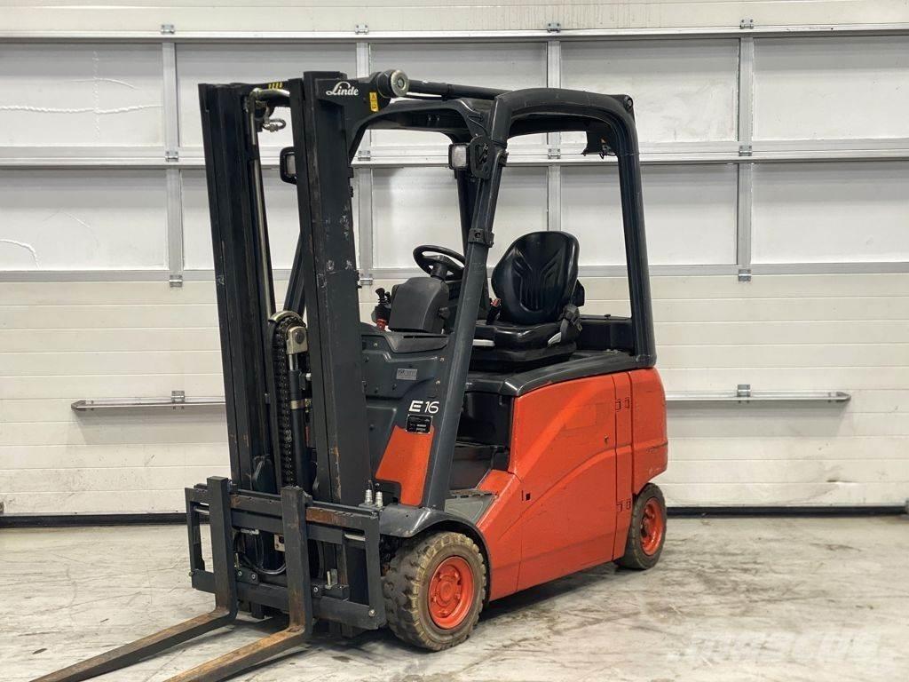 Linde E16PH-01 Elektrikli forkliftler