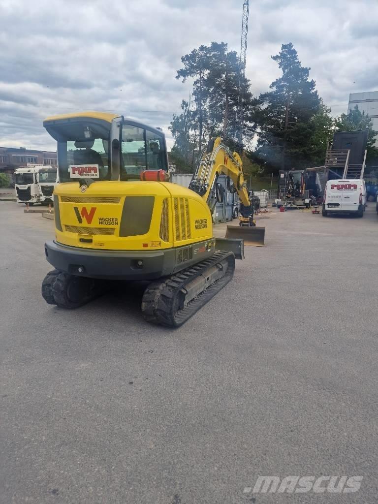 Wacker Neuson ET65 Mini ekskavatörler, 7 tona dek