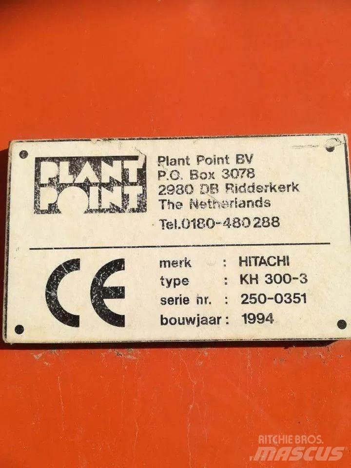 Hitachi KH 300 Paletli vinçler