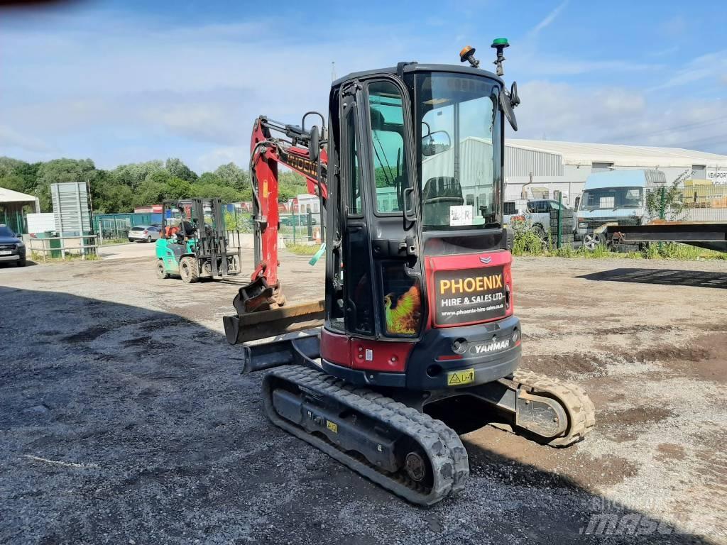 Yanmar Vio 26 Mini ekskavatörler, 7 tona dek