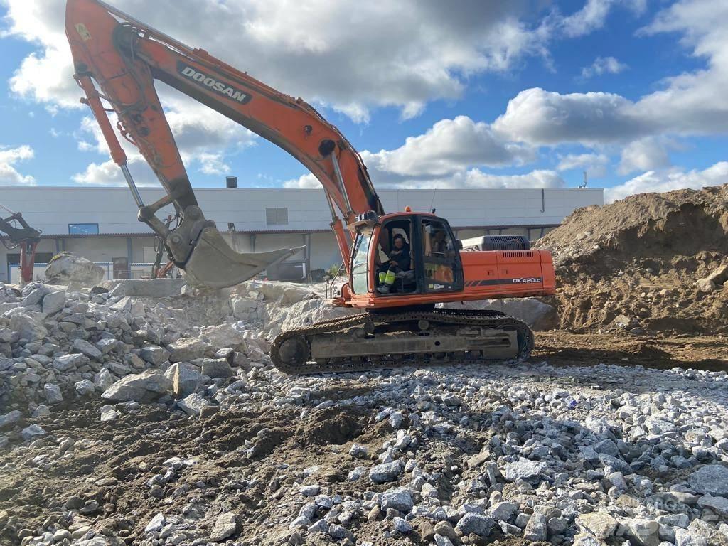Doosan DX420LC Paletli ekskavatörler