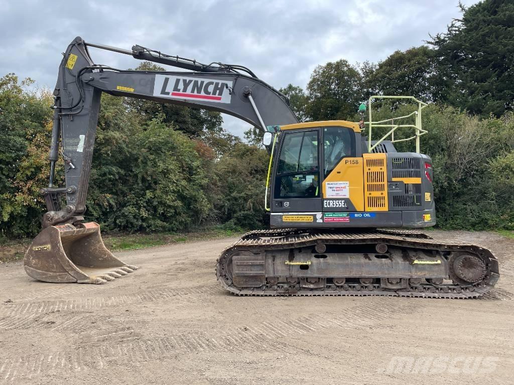 Volvo ECR 355 EL Paletli ekskavatörler