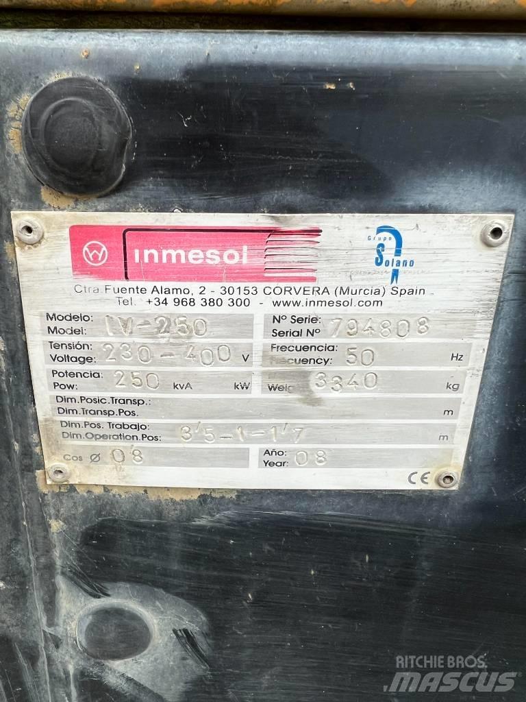 Inmesol IV-250 Dizel Jeneratörler