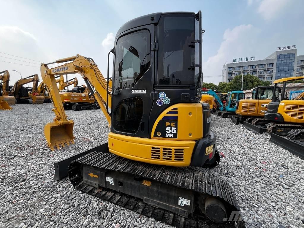 Komatsu PC 55 MR Mini ekskavatörler, 7 tona dek