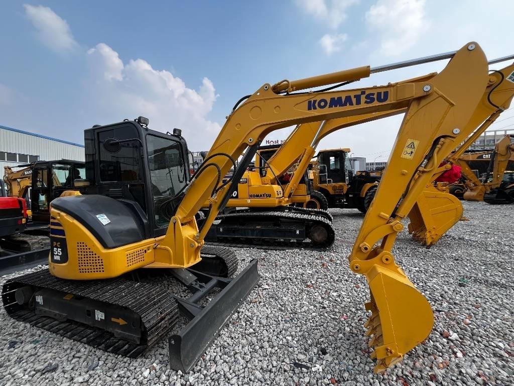 Komatsu PC 55 MR Mini ekskavatörler, 7 tona dek