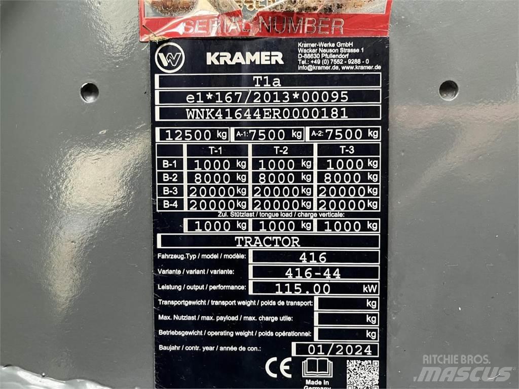 Kramer KT557 Tarimsal teleskopik yükleyiciler