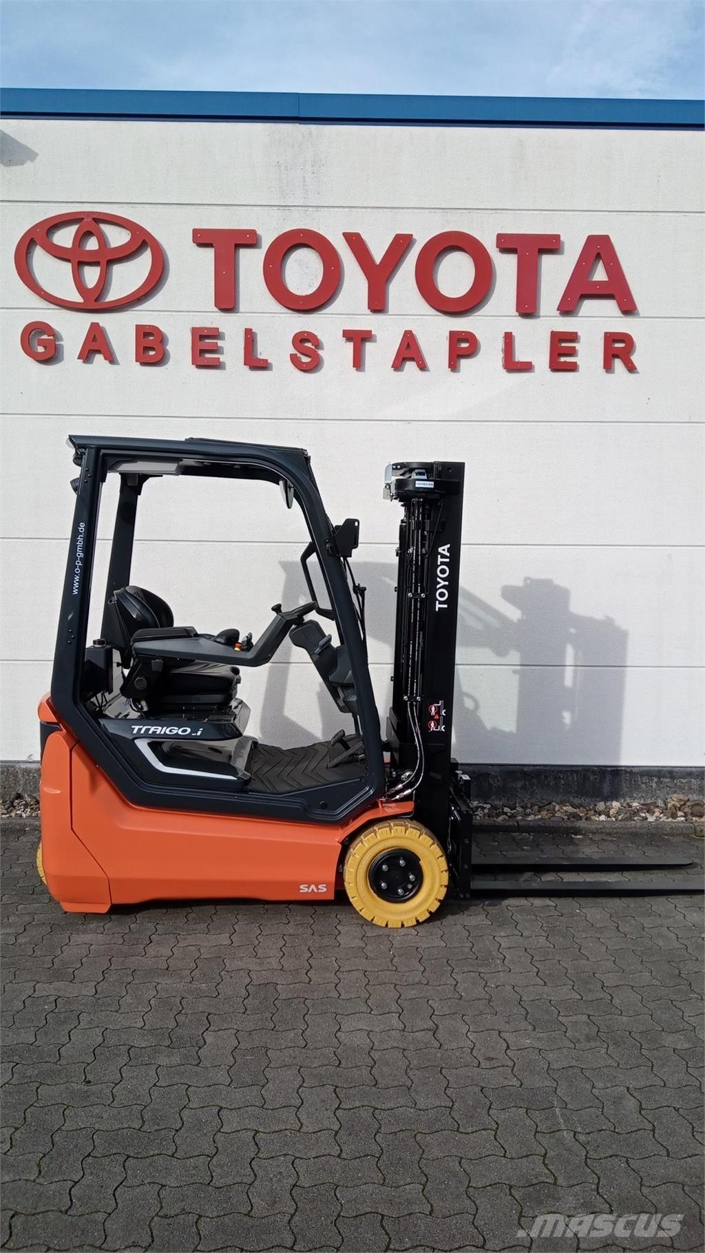 Toyota 60-9FBEK16T Elektrikli forkliftler