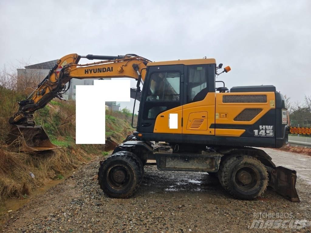 Hyundai HW 145 Lastik tekerli ekskavatörler