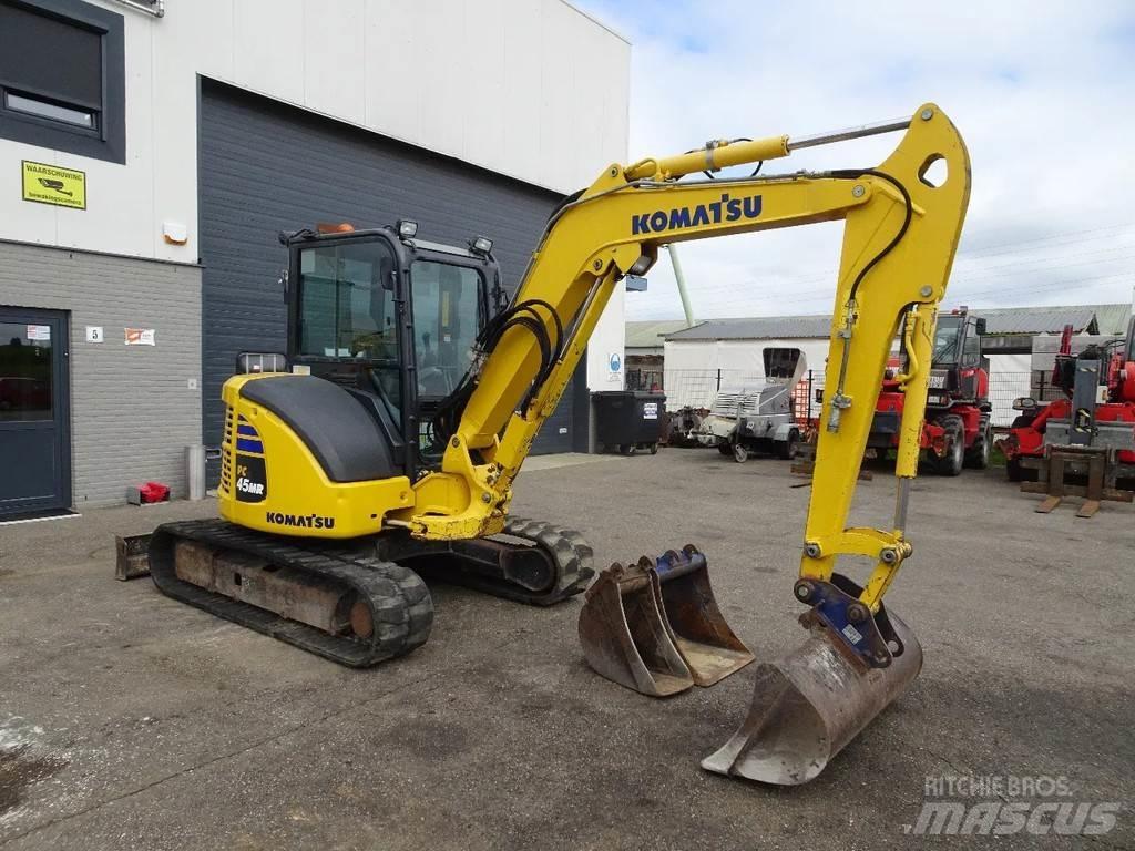 Komatsu PC45MR-5 Mini ekskavatörler, 7 tona dek