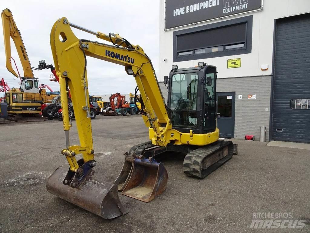 Komatsu PC45MR-5 Mini ekskavatörler, 7 tona dek
