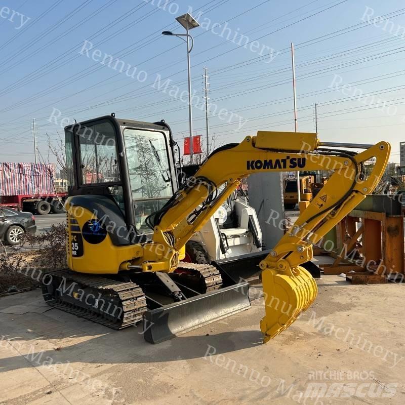 Komatsu PC35MR Mini ekskavatörler, 7 tona dek