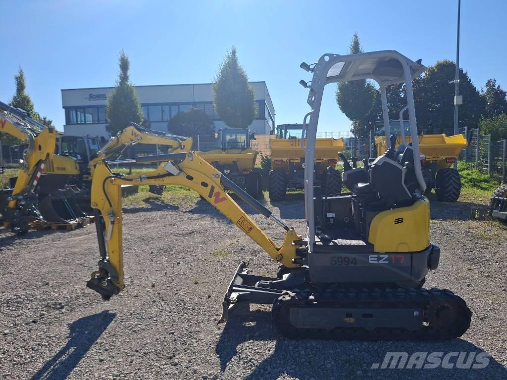 Wacker Neuson EZ17 Paletli ekskavatörler