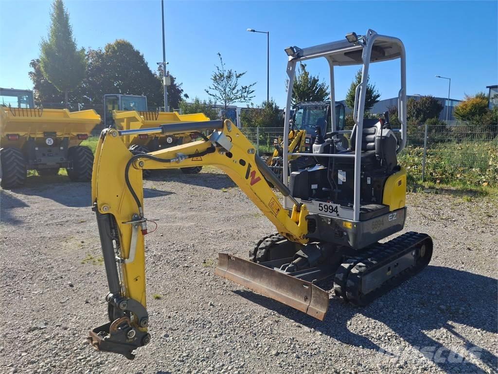 Wacker Neuson EZ17 Paletli ekskavatörler