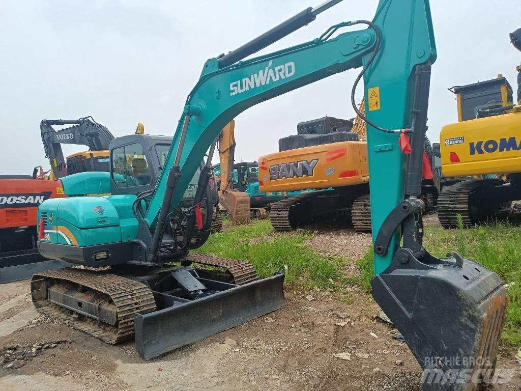 Sunward SWE 80 E Mini ekskavatörler, 7 tona dek