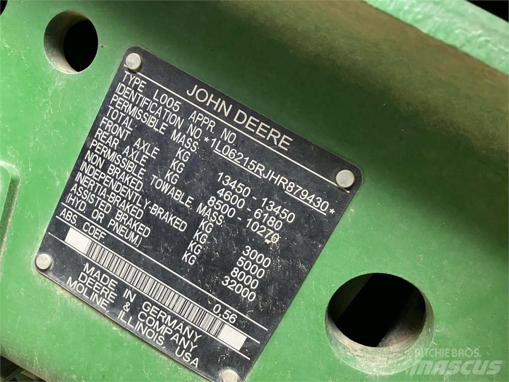 John Deere 6215R Traktörler