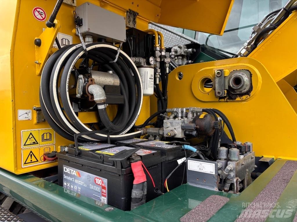 Atlas 160 W - 140 W Lastik tekerli ekskavatörler