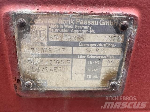 ZF APL-B355 AXLES Akslar