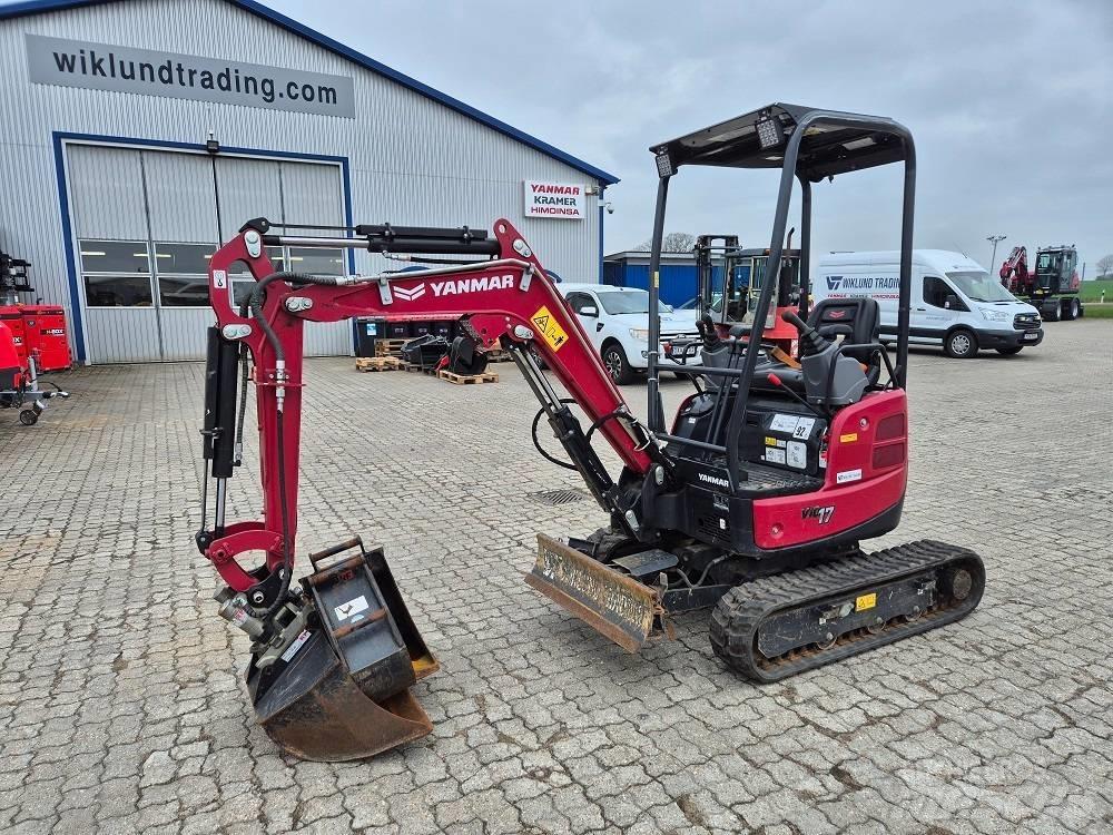 Yanmar Vio 17 Mini ekskavatörler, 7 tona dek