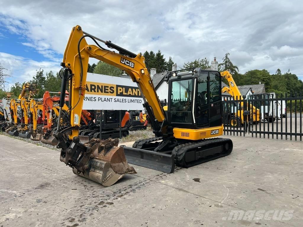 JCB 57 C-1 Mini ekskavatörler, 7 tona dek