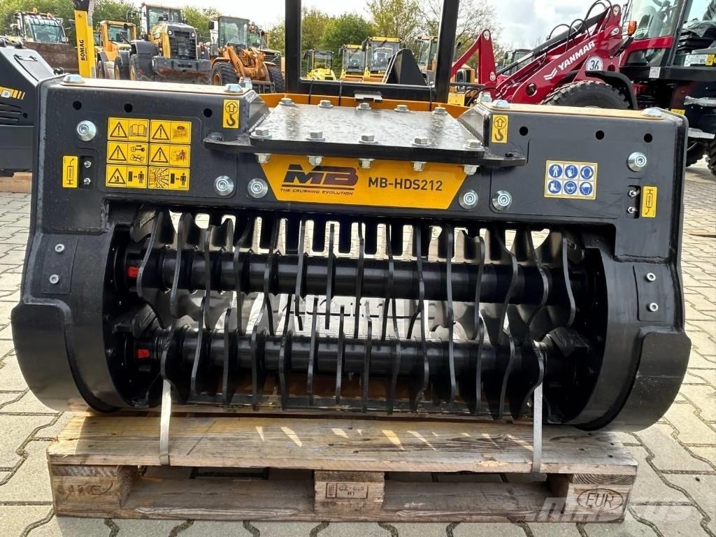 MB Crusher HDS 212 Diger parçalar