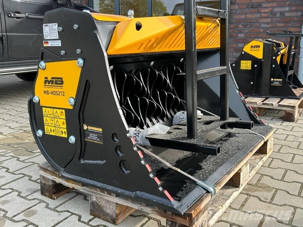 MB Crusher HDS 212 Diger parçalar