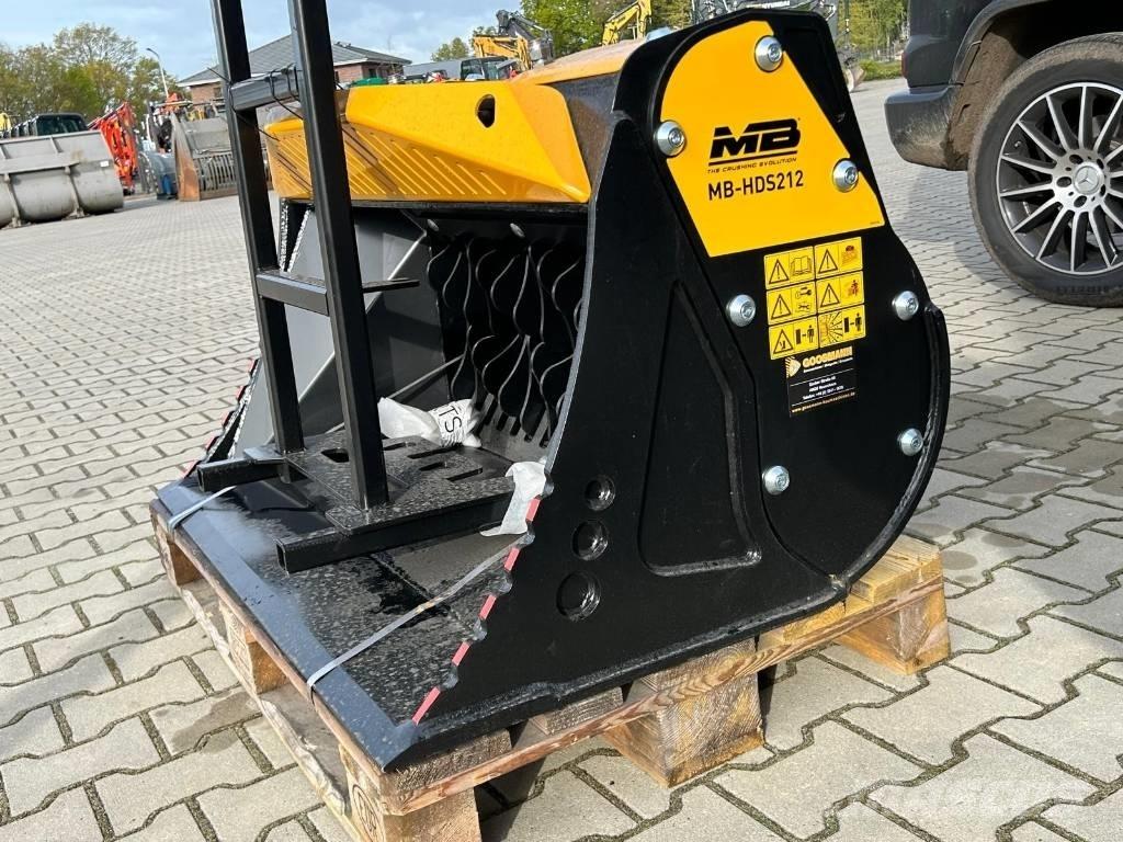 MB Crusher HDS 212 Diger parçalar