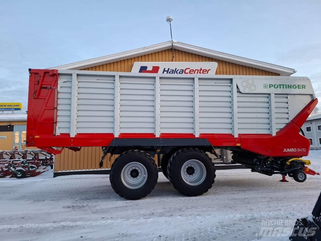 Pöttinger Jumbo 8470 Kendi yükler römorklar