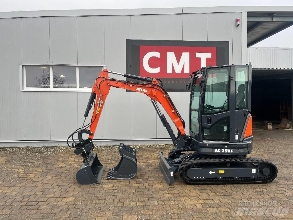Atlas AC 25 UF Mini ekskavatörler, 7 tona dek