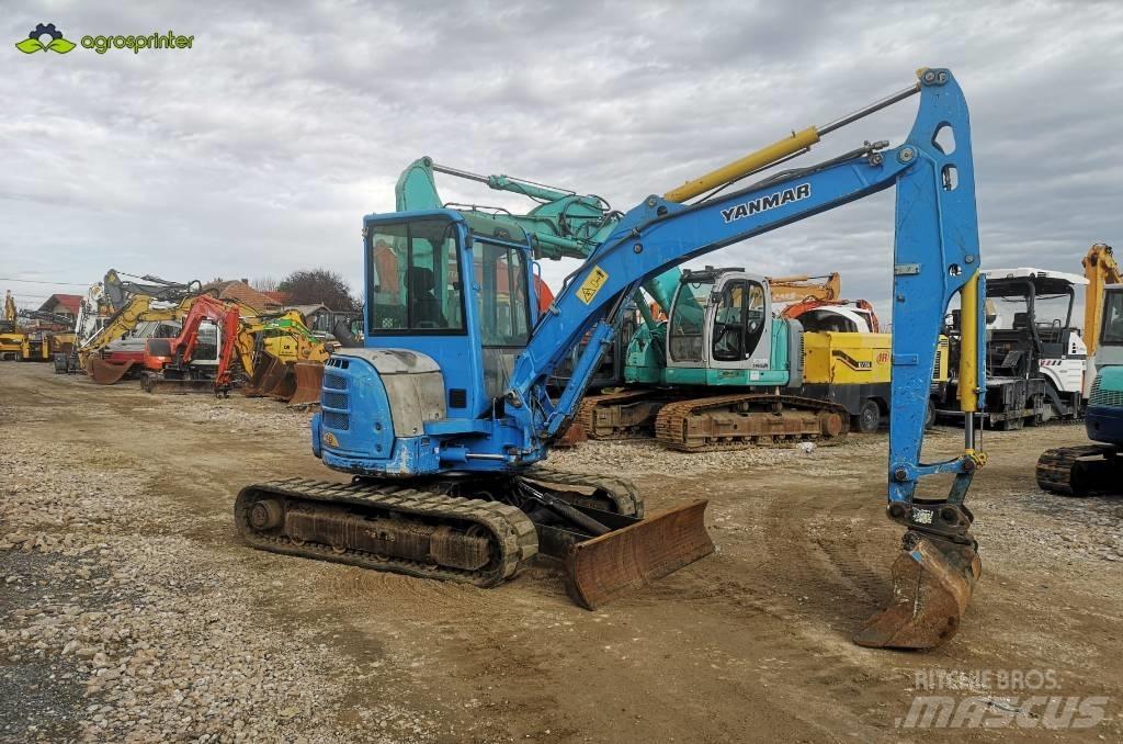 Yanmar Vio 57 Mini ekskavatörler, 7 tona dek