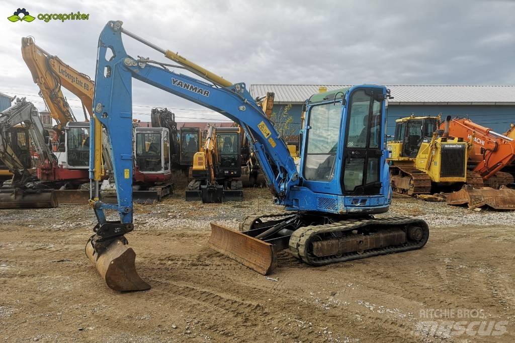 Yanmar Vio 57 Mini ekskavatörler, 7 tona dek