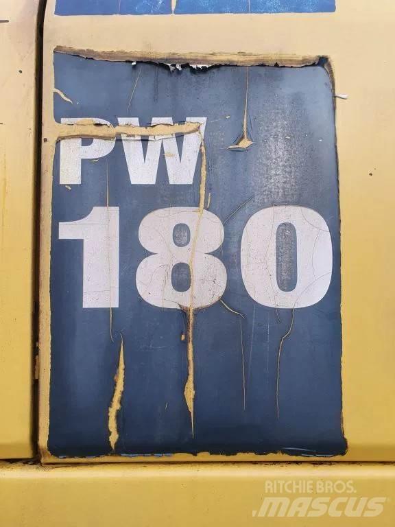 Komatsu PW180-7K Lastik tekerli ekskavatörler