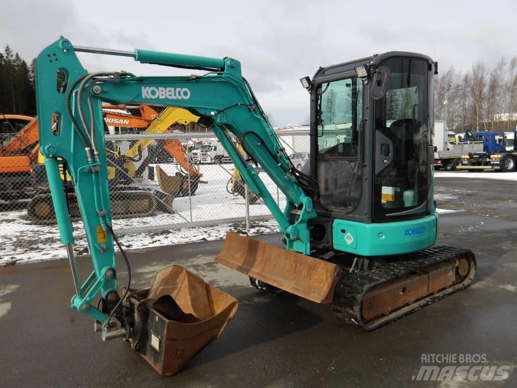 Kobelco SK 28 SR Mini ekskavatörler, 7 tona dek