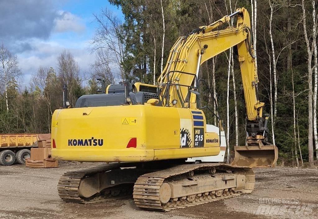 Komatsu HB 215 LC-2 Paletli ekskavatörler