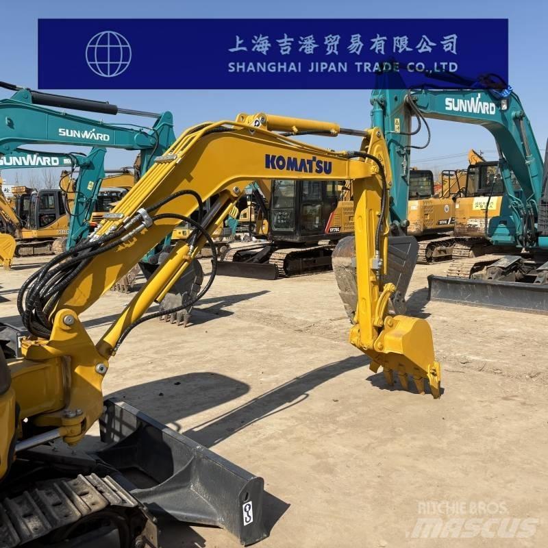Komatsu PC 30 MR Mini ekskavatörler, 7 tona dek