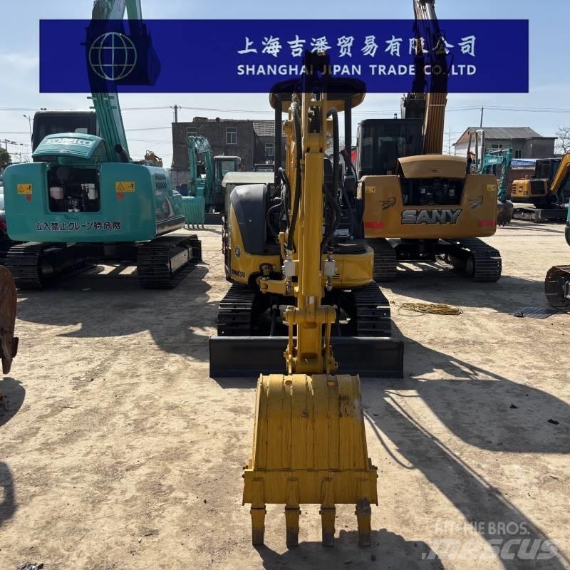 Komatsu PC 30 MR Mini ekskavatörler, 7 tona dek