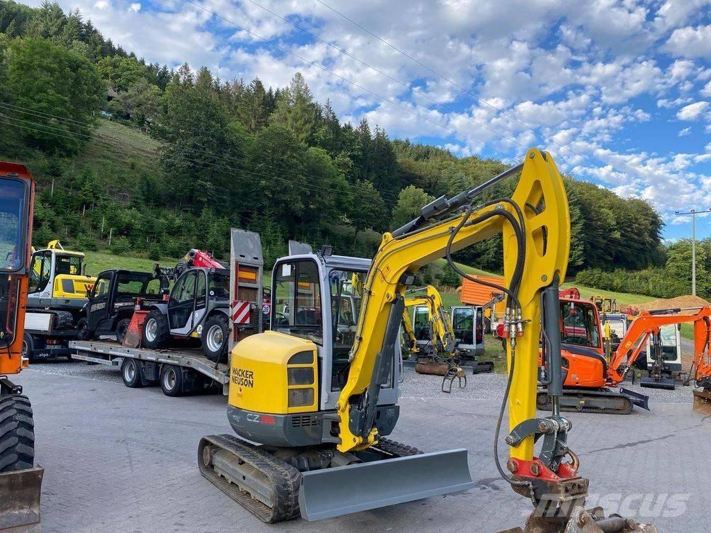 Wacker Neuson EZ 38 Mini ekskavatörler, 7 tona dek