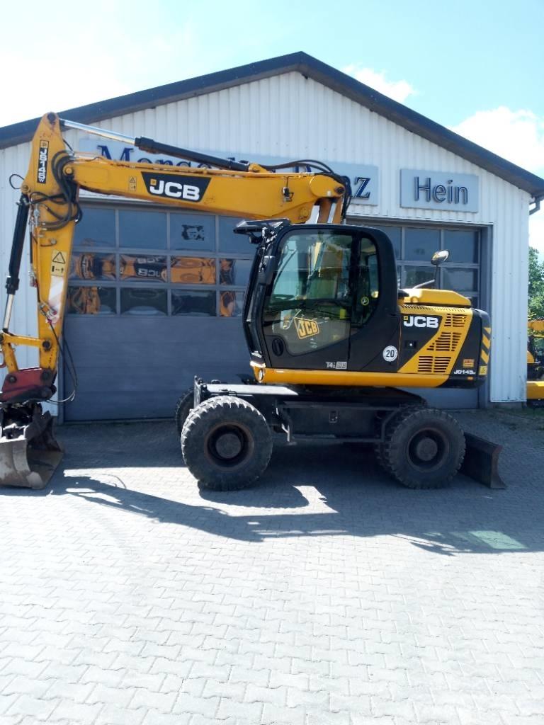 JCB JS 145 W Lastik tekerli ekskavatörler