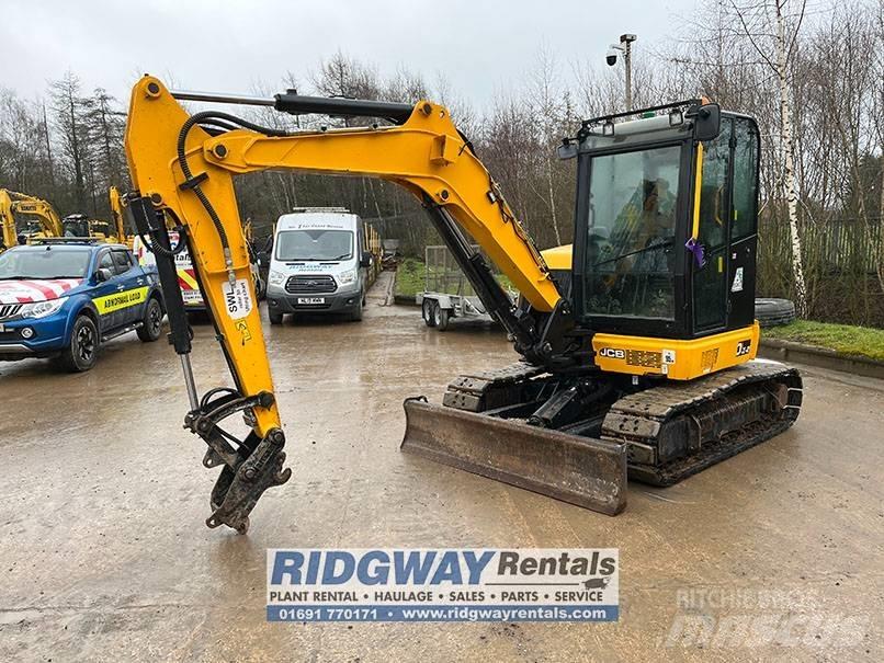 JCB 50 Z-2 Mini ekskavatörler, 7 tona dek