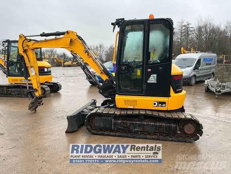 JCB 50 Z-2 Mini ekskavatörler, 7 tona dek