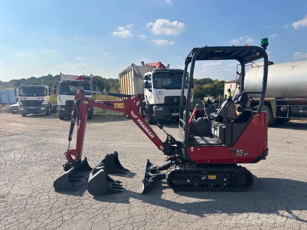 Yanmar SV 15 Mini ekskavatörler, 7 tona dek
