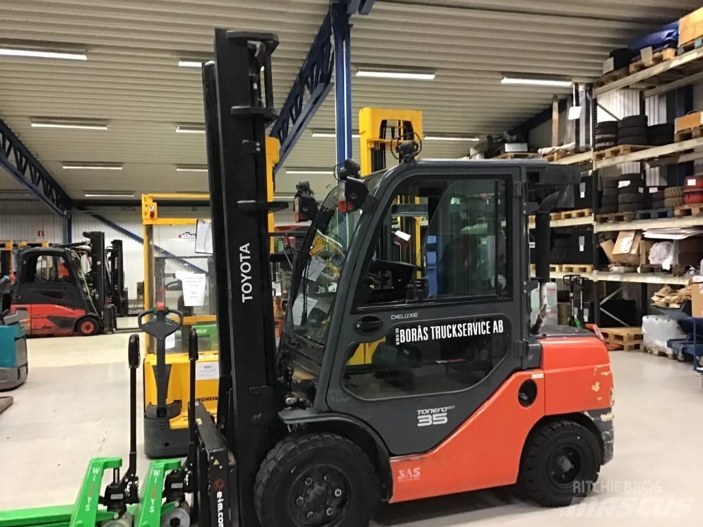 Toyota 06-8 FDJ 35 F Dizel forkliftler
